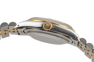 Thumbnail von Rolex Datejust 36 Tuxedo Stahl Gold Automatik Herrenuhr 16233 B&P Collectors Set