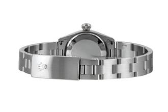 Thumbnail von Rolex Cellini Oyster Perpetual Silver Dial Edelstahl Automatik Damenuhr Ref. 6623