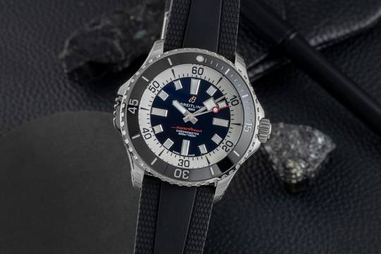  Breitling Superocean Automatic 46 Stahl Automatik Ref A17378211B1S1 