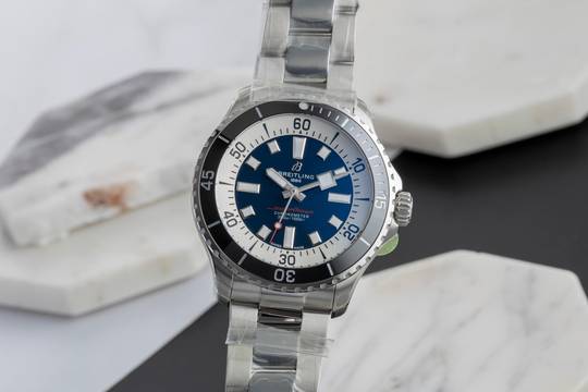  Breitling Superocean Automatic 44 Stahl Herrenuhr Ref A17376211C1A1 