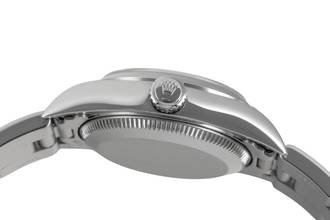 Thumbnail von Rolex Oyster Perpetual Silver Dial Stahl Automatik Damenuhr Ref. 76080 Y-Serie