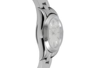 Thumbnail von Rolex Oyster Perpetual Silver Dial Stahl Automatik Damenuhr Ref. 76080 Y-Serie