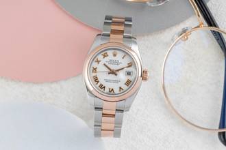 Thumbnail von Rolex Lady-Datejust 26 Roman Stahl / Gold Automatik Damenuhr Ref. 179161 D-Serie