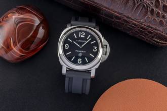 Thumbnail von Panerai Luminor Base Logo 44 Stahl Handaufzug Herrenuhr Ref. PAM00000