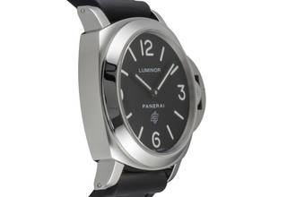 Thumbnail von Panerai Luminor Base Logo 44 Stahl Handaufzug Herrenuhr Ref. PAM00000