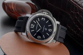 Thumbnail von Panerai Luminor Base Logo 44 Stahl Handaufzug Herrenuhr Ref. PAM00000