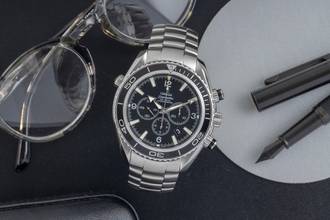 Thumbnail von Omega Seamaster Planet Ocean 600M Chronograph Stahl Automatik Ref. 2210.50.00