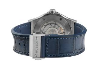 Thumbnail von Hublot Classic Fusion 42 Blue Titan Automatik Herrenuhr Ref. 542.NX.7170.LR