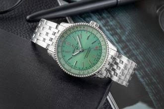 Thumbnail von Breitling Navitimer 36 Stahl Automatik Damenuhr Ref. A17395361L1A1
