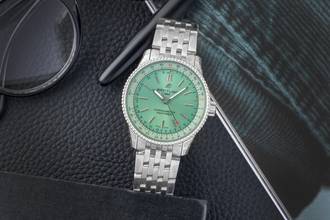 Thumbnail von Breitling Navitimer 36 Stahl Automatik Damenuhr Ref. A17395361L1A1
