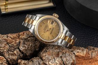 Thumbnail von Rolex Lady-Datejust 26 Stahl / Gold Automatik Damenuhr Ref. 79173 K-Serie