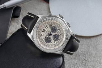 Thumbnail von Breitling B-2 Chronograph Stahl Automatik Herrenuhr Ref. A42362 Papiere 2003