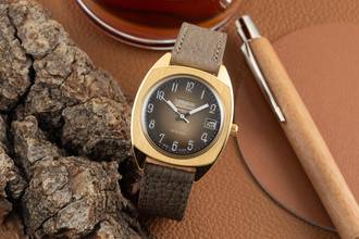 Thumbnail von Glashütte Original Spezimatic Messing vergoldet Automatik Herrenuhr Vintage Klassiker