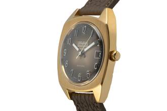 Thumbnail von Glashütte Original Spezimatic Messing vergoldet Automatik Herrenuhr Vintage Klassiker