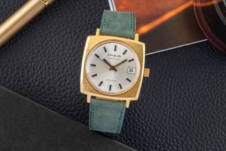 Thumbnail von Glashütte Original Spezimatic Silver Dial vergoldet Automatik Herrenuhr Vintage Klassiker