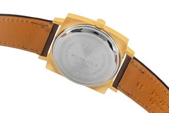 Thumbnail von Glashütte Original Spezimatic Brown Dial vergoldet Automatik Herrenuhr Vintage Klassiker