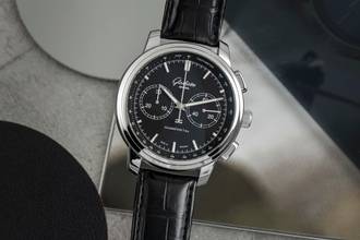 Thumbnail von Glashütte Original Senator Chronograph XL Stahl Automatik Ref. 1-39-34-20-42-04