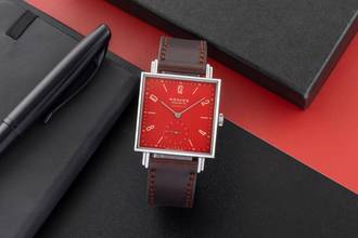 Thumbnail von NOMOS Tetra Stahl Automatik Herrenuhr Ref. 421.S2 Box & Papiere 2024 Limited