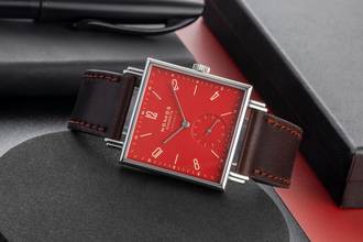 Thumbnail von NOMOS Tetra Stahl Automatik Herrenuhr Ref. 421.S2 Box & Papiere 2024 Limited