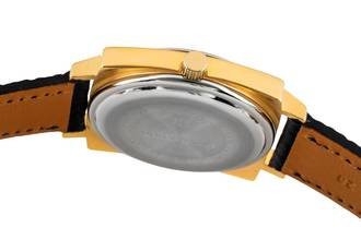 Thumbnail von Glashütte Original Spezimatic Gold Dial vergoldet Automatik Herrenuhr Vintage Klassiker