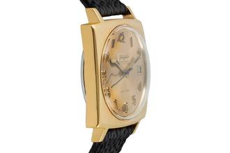 Thumbnail von Glashütte Original Spezimatic Gold Dial vergoldet Automatik Herrenuhr Vintage Klassiker