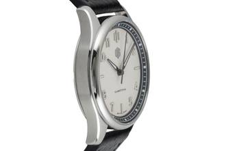 Thumbnail von DUG Purist Typ 2 Mondweiß Edelstahl Automatik Herrenuhr Ref. P2NW-LS B&P