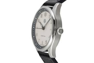 Thumbnail von DUG Purist Typ 2 Mondweiß Edelstahl Automatik Herrenuhr Ref. P2NW-LS B&P