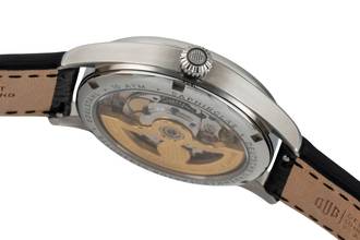 Thumbnail von DUG Purist Typ 2 Mondweiß Edelstahl Automatik Herrenuhr Ref. P2NW-LS B&P