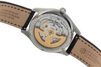 Thumbnail von DUG Purist Typ 2 Mondweiß Edelstahl Automatik Herrenuhr Ref. P2NW-LS B&P