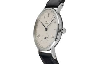 Thumbnail von NOMOS Ludwig Glashütte Ludwig 33 Stahl Handaufzug Medium Size Ref. 243 B&P 2011