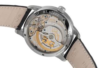 Thumbnail von Glashütte Original PanoMaticLunar Stahl Automatik Herrenuhr Ref 1-90-02-43-32-05