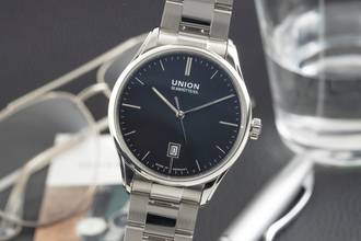 Thumbnail von Union Glashütte Viro Stahl Automatik Herrenuhr Ref. D011.407.11.051.00 B&P 2025