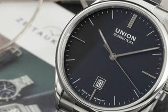 Thumbnail von Union Glashütte Viro Stahl Automatik Herrenuhr Ref. D011.407.11.051.00 B&P 2025