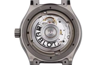 Thumbnail von Hublot Classic Fusion 42 Blue Titan Automatik Ref. 548.NX.7170.NX B&P 2019