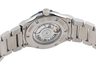 Thumbnail von Hublot Classic Fusion 42 Blue Titan Automatik Ref. 548.NX.7170.NX B&P 2019