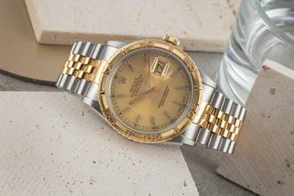 Thumbnail von Rolex Datejust Turn-O-Graph Turn-O-Graph 36 Stahl / Gold Automatik Herrenuhr Ref. 16263