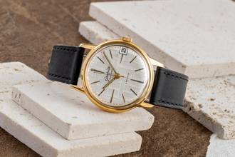 Thumbnail von Glashütte Original Automat Automatik vergoldet Herrenuhr Vintage B&P 1963 Sammlerstück
