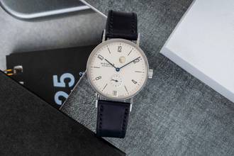 Thumbnail von NOMOS Tangente Gangreserve Datum Gangreserve Stahl Handaufzug Herrenuhr Ref 131