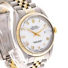 Thumbnail von Rolex Datejust 36 Steel/Gold White – 16013 – like NEW – 06/1982 Full Set Lc100