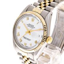 Thumbnail von Rolex Datejust 36 Steel/Gold White – 16013 – like NEW – 06/1982 Full Set Lc100