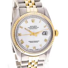 Thumbnail von Rolex Datejust 36 Steel/Gold White – 16013 – like NEW – 06/1982 Full Set Lc100