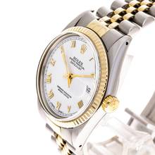 Thumbnail von Rolex Datejust 36 Steel/Gold White – 16013 – like NEW – 06/1982 Full Set Lc100