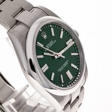 Thumbnail von Rolex Oyster Perpetual 41 Green – 124300 – like NEW – 06/2024 Full Set Lc100