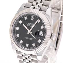 Thumbnail von Rolex Datejust 41 Black Diamond – 126334 – like NEW – 01/2024 Full Set