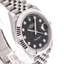 Thumbnail von Rolex Datejust 41 Black Diamond – 126334 – like NEW – 01/2024 Full Set
