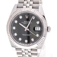 Thumbnail von Rolex Datejust 41 Black Diamond – 126334 – like NEW – 01/2024 Full Set