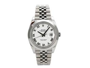 Thumbnail von Rolex Datejust 41 Ref. 126300 Oystersteel Weiß Römisch Jubile-Band