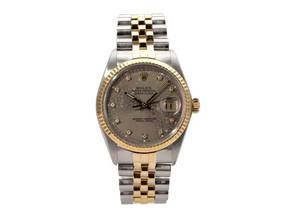 Thumbnail von Rolex Datejust 36 Edelstahl/Gelbgold 16013 Stahl Jubilé Diamant