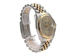 Thumbnail von Rolex Datejust 36 Edelstahl/Gelbgold 16013 Stahl Jubilé Diamant
