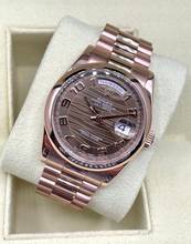Thumbnail von Rolex Day-Date 36 Chocolate Wave Dial FULL SET WITH BOX+PAPERS Top Condition year:2008
